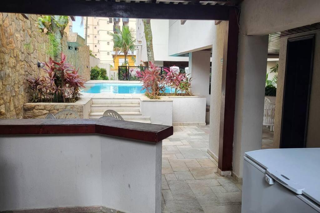 Apto Completo A 1 Quadra Da Praia Da Enseada. Guarujá Kültér fotó